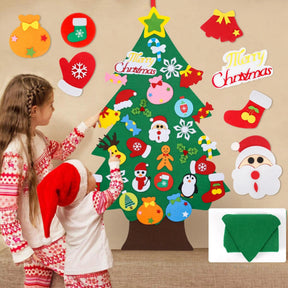 Árvore de Natal Infantil Montessori de Feltro - ZBaby