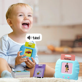 Brinquedo para Aprender Inglês - Leitor de Cartas com Som - ZBaby