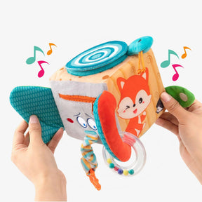 Brinquedo Sensorial Cubo Divertido para Bebês - ZBaby