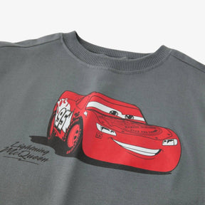 Camiseta Infantil Relâmpago Mcqueen Corrida - ZBaby