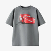 Camiseta Infantil Relâmpago Mcqueen Corrida - ZBaby