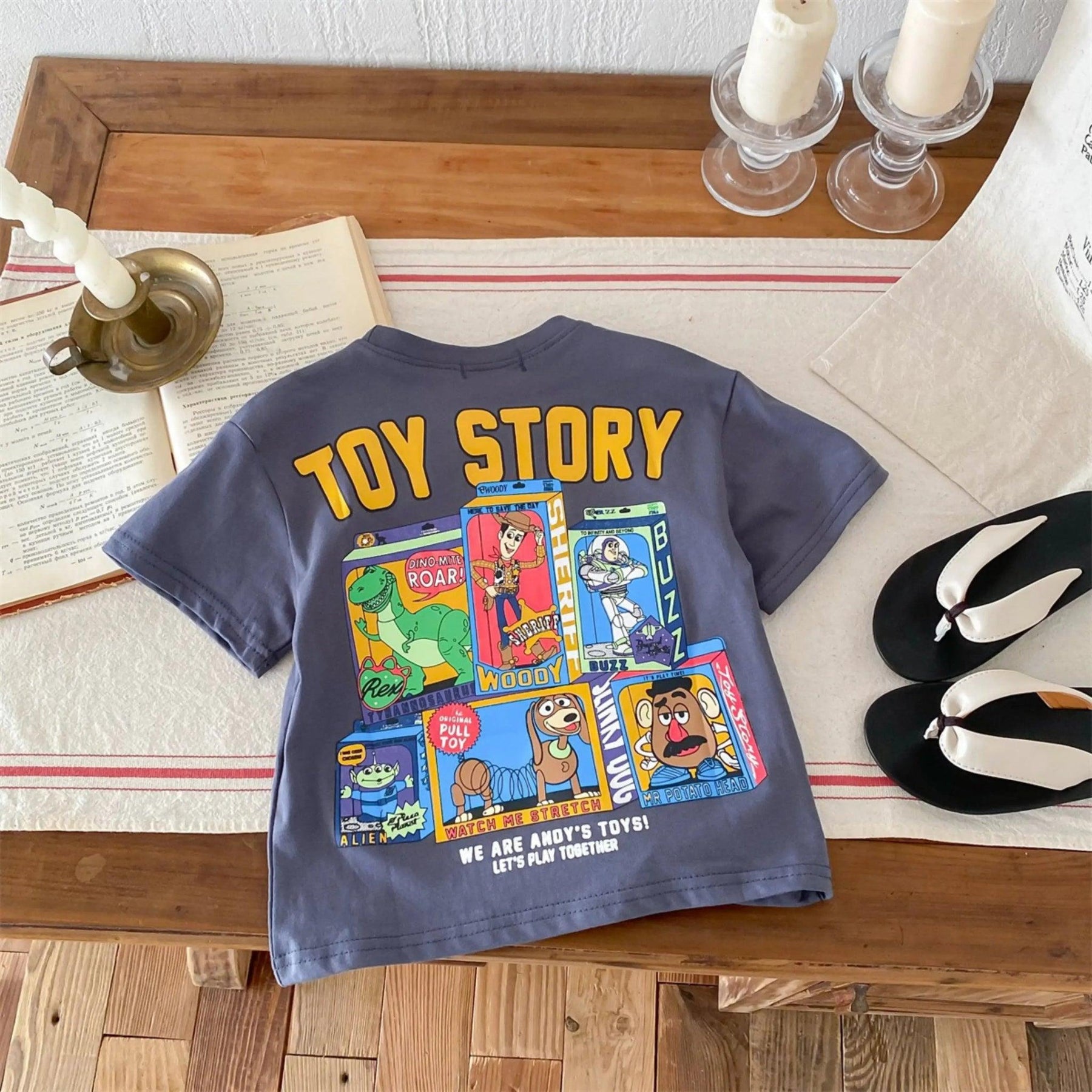 Camiseta Infantil Toy Story Personagens - ZBaby