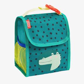 Kit Mochila Infantil Jacaré com Lancheira Escolar - ZBaby