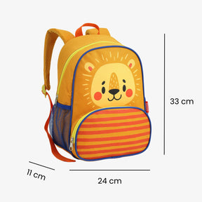 Kit Mochila Infantil Leão com Lancheira Escolar - ZBaby