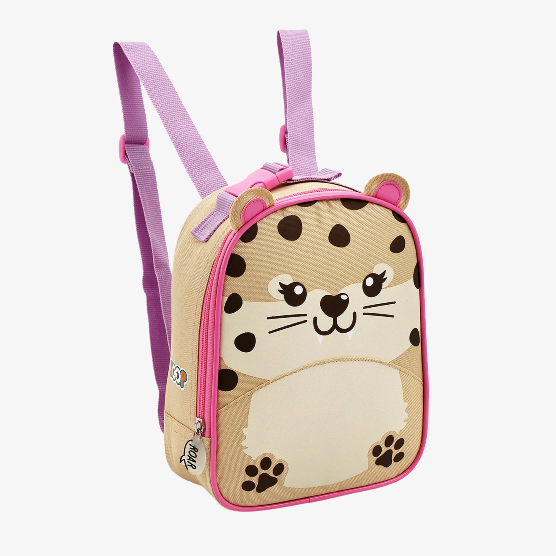 Kit Mochila Infantil Oncinha Menina com Lancheira Escolar - ZBaby