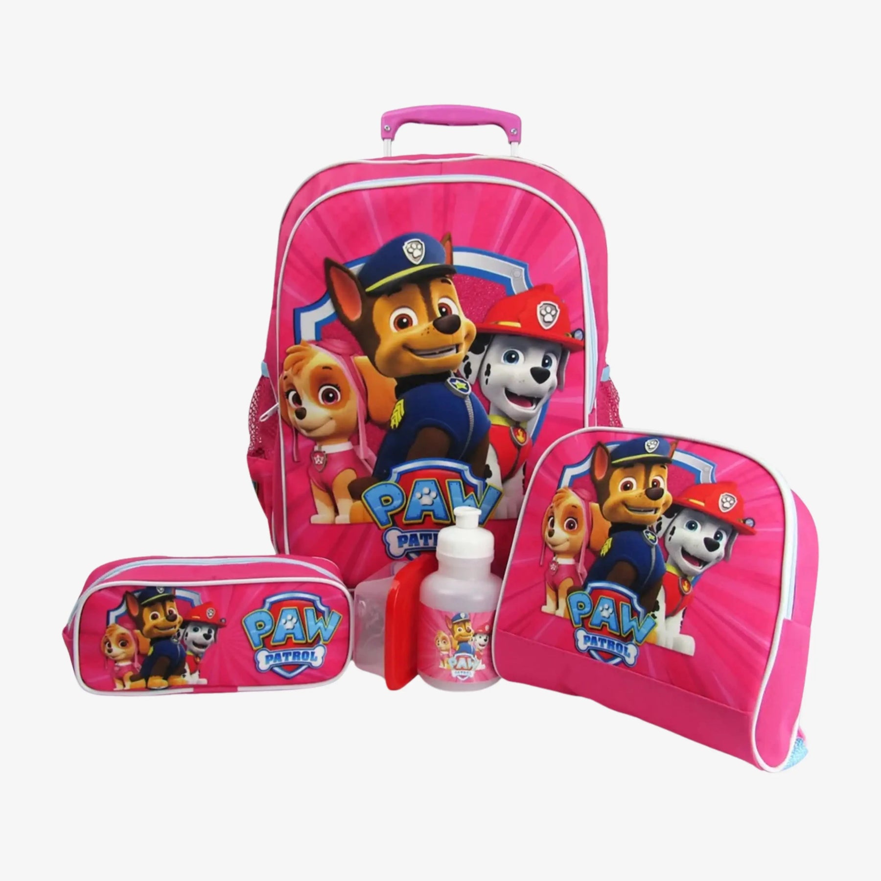 Kit Mochila Patrulha Canina com Lancheira e Estojo Escolar - ZBaby