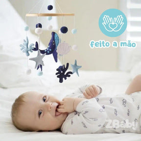 Móbile para Berço Bebê - Feito a Mão - ZBaby