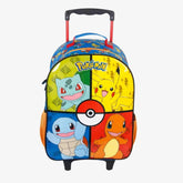 Mochila Escolar Pokémon de Rodinha Infantil - ZBaby