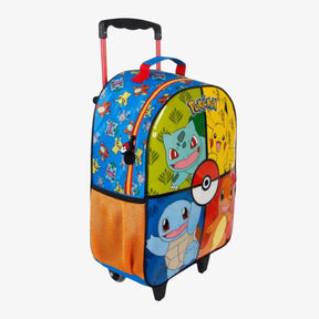 Mochila Escolar Pokémon de Rodinha Infantil - ZBaby