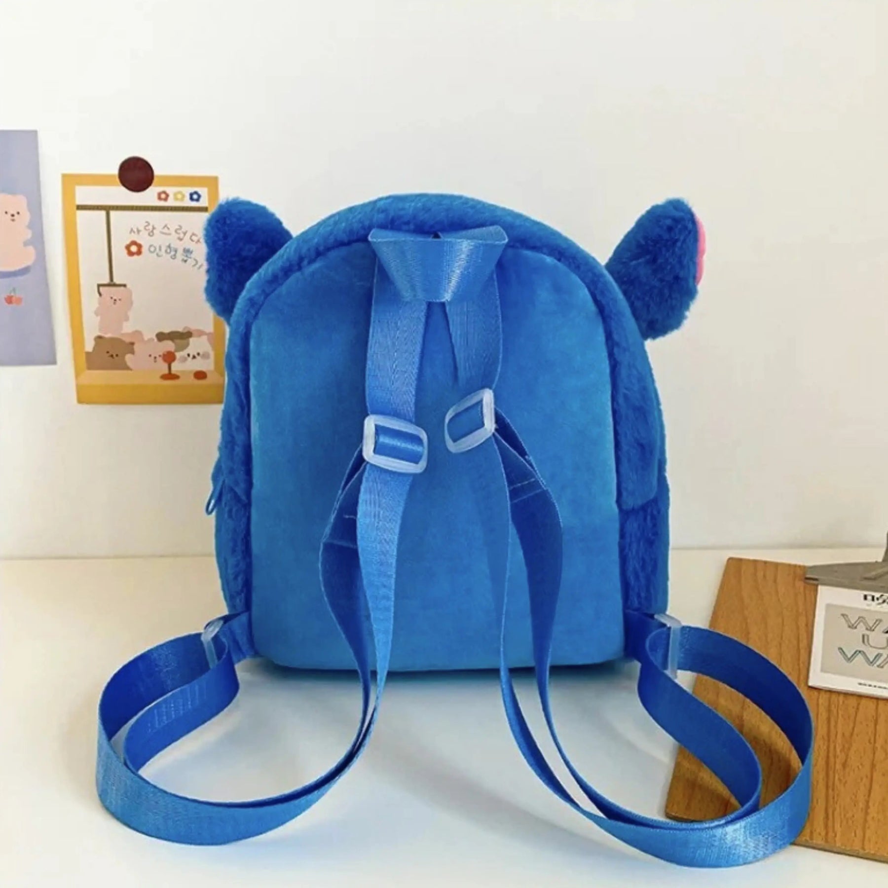 Mochila Infantil Stitch de Pelúcia - ZBaby