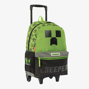 Mochila Minecraft de Rodinha Creeper - ZBaby