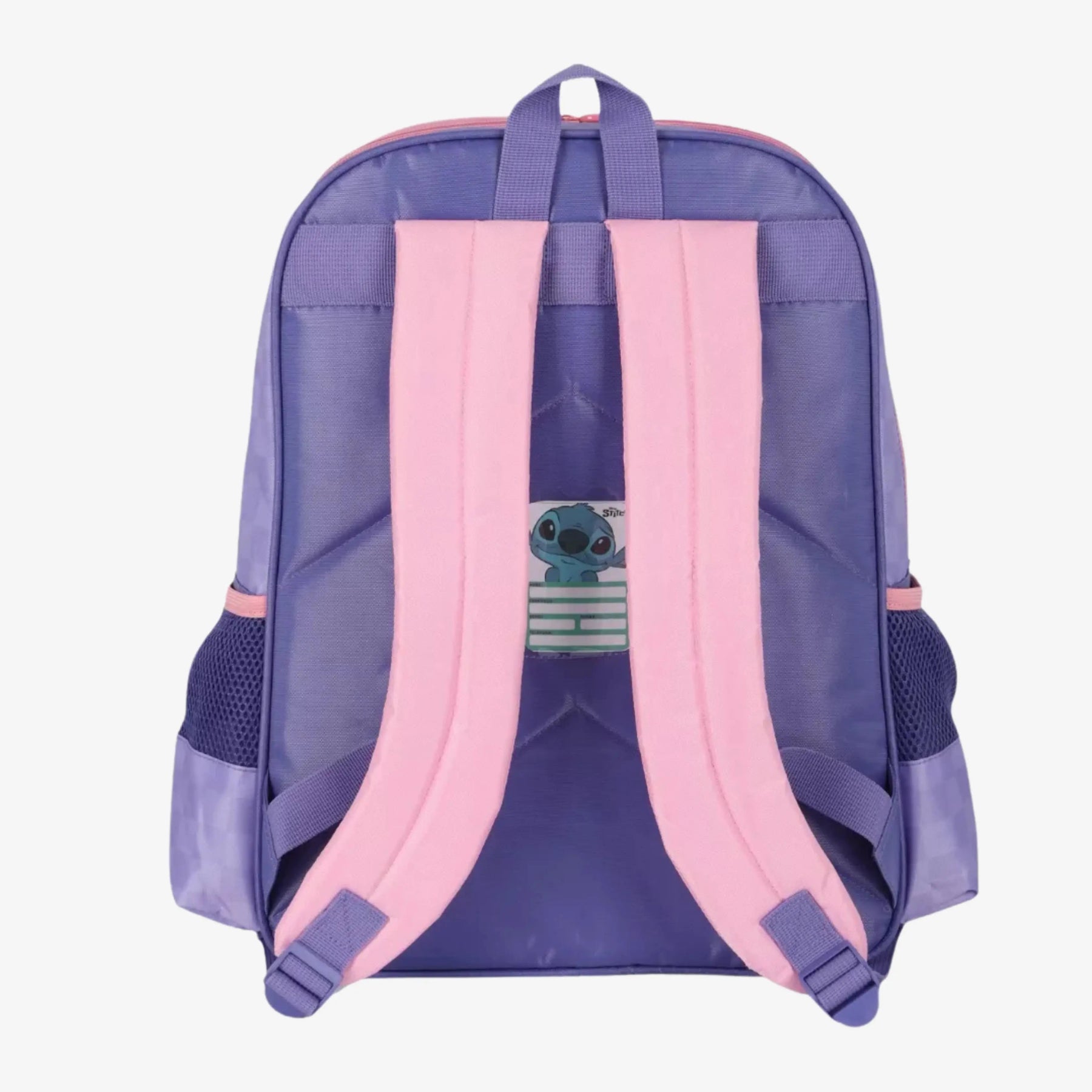 Mochila Stitch Escolar Infantil de Costas Menina - ZBaby