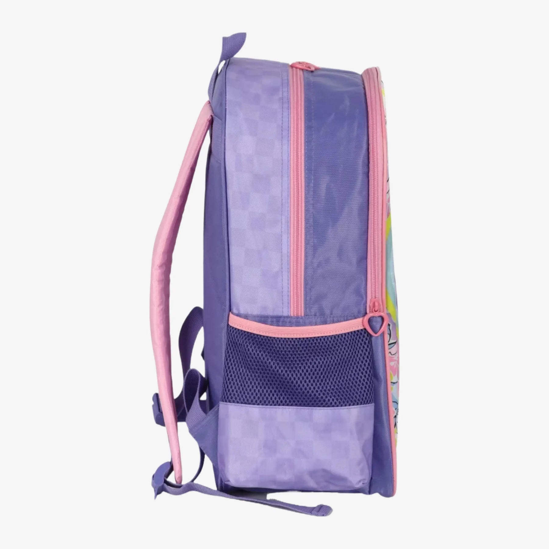 Mochila Stitch Escolar Infantil de Costas Menina - ZBaby