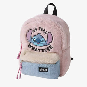 Mochila Stitch Rosa Infantil Menina - ZBaby