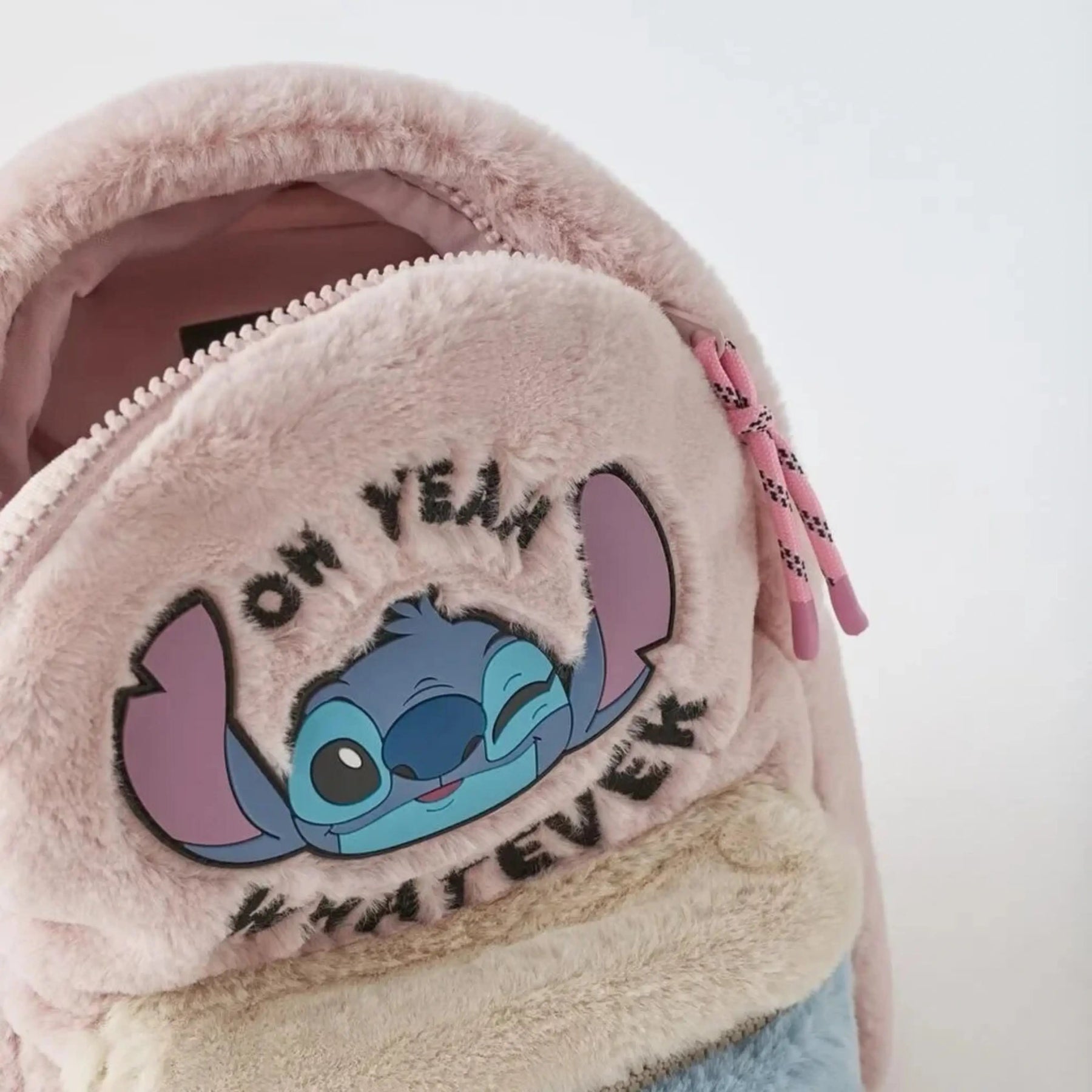 Mochila Stitch Rosa Infantil Menina - ZBaby