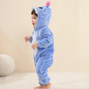 Pijama Stitch Infantil Manga Longa - ZBaby