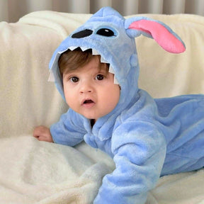 Pijama Stitch Infantil Manga Longa - ZBaby