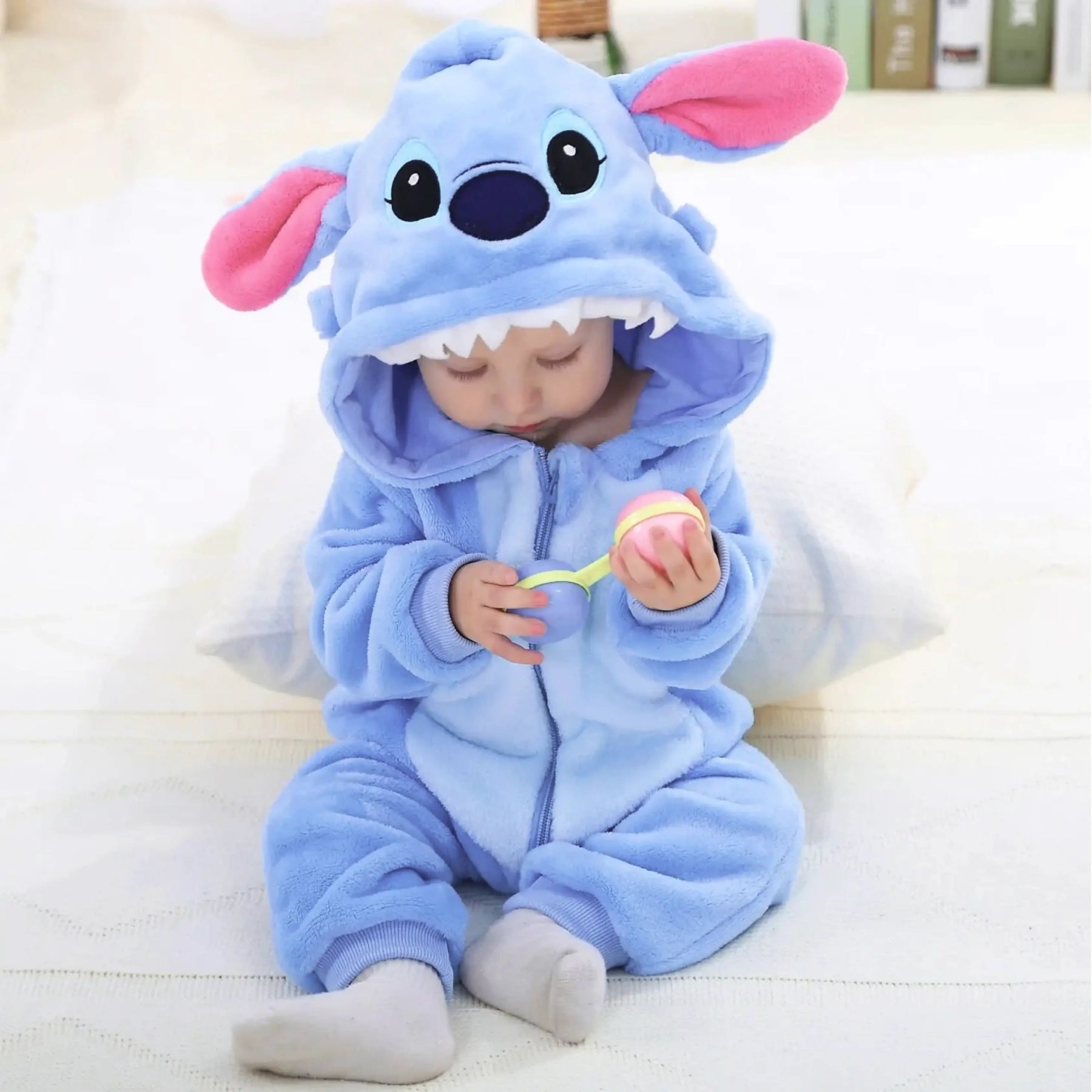 Pijama Stitch Infantil Manga Longa - ZBaby