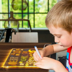 Quadro para Desenhar Infantil com Luz LED - ZBaby