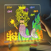 Quadro para Desenhar Infantil com Luz LED - ZBaby