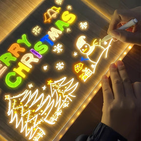 Quadro para Desenhar Infantil com Luz LED - ZBaby