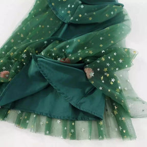 Vestido Árvore de Natal Infantil Verde - ZBaby