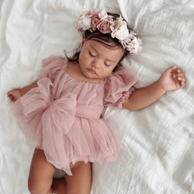 Vestido Body Bebê Menina com Lacinho - ZBaby