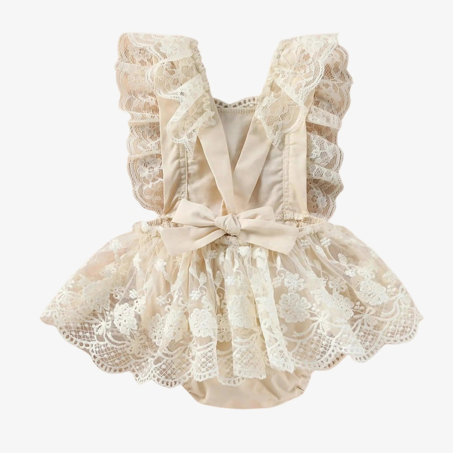 Vestido de Renda Bebê Menina - ZBaby