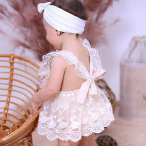 Vestido de Renda Bebê Menina - ZBaby