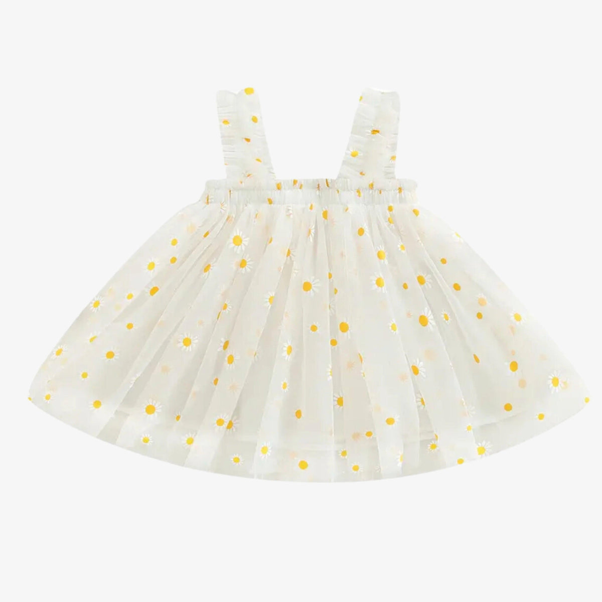 Vestido Floral Infantil Margaridas de Festa - ZBaby