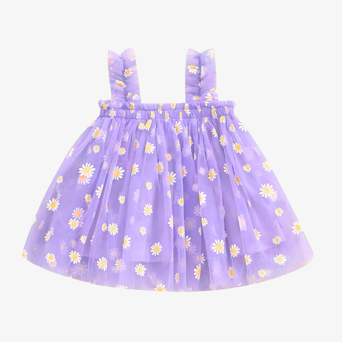 Vestido Floral Infantil Margaridas de Festa - ZBaby