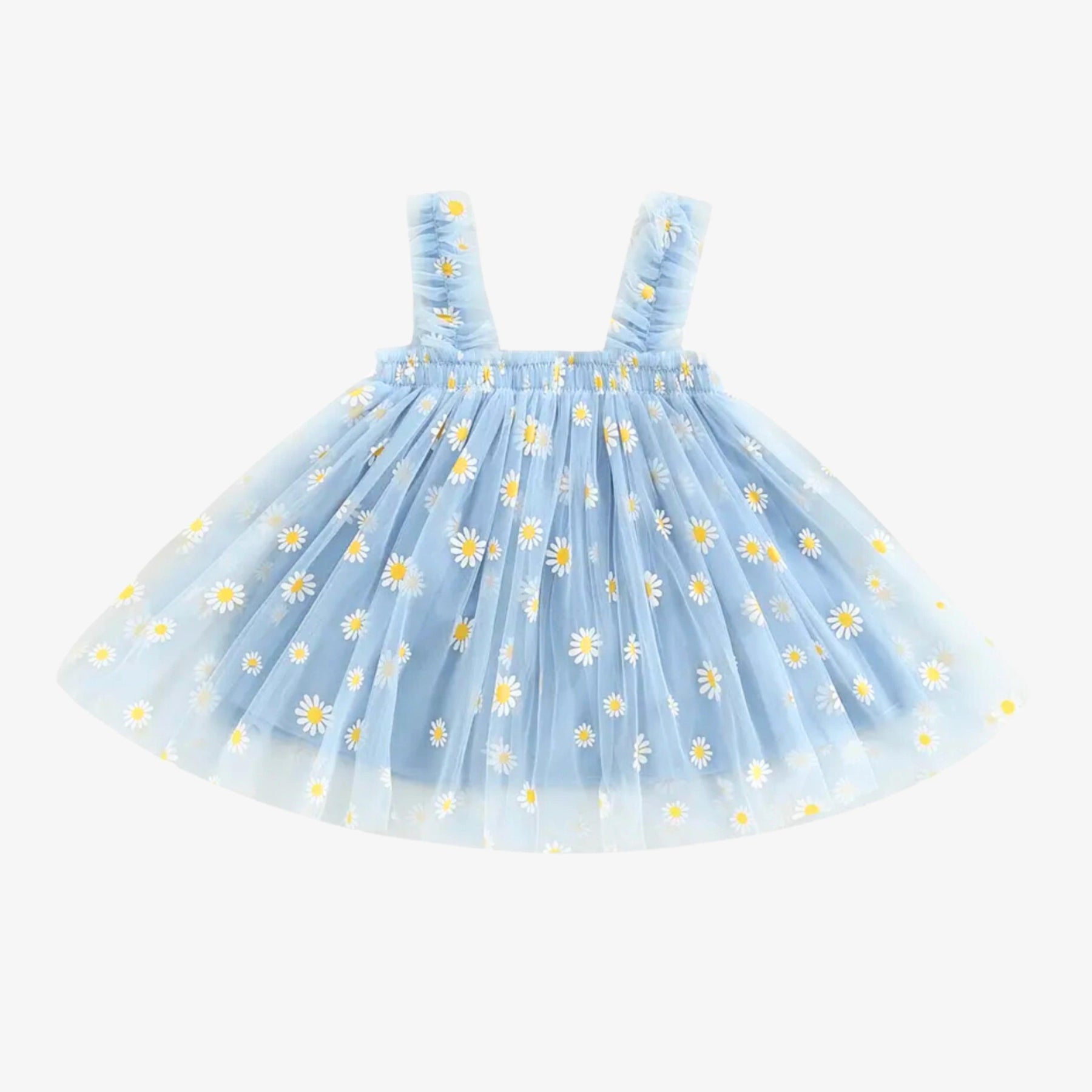 Vestido Floral Infantil Margaridas de Festa - ZBaby