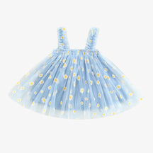 Vestido Floral Infantil Margaridas de Festa - ZBaby