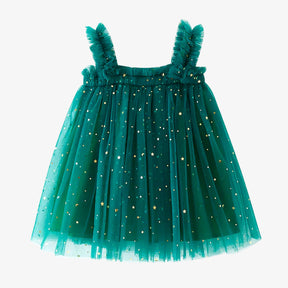 Vestido Infantil de Natal Verde - ZBaby