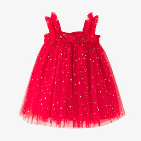 Vestido Infantil de Natal Vermelho - ZBaby